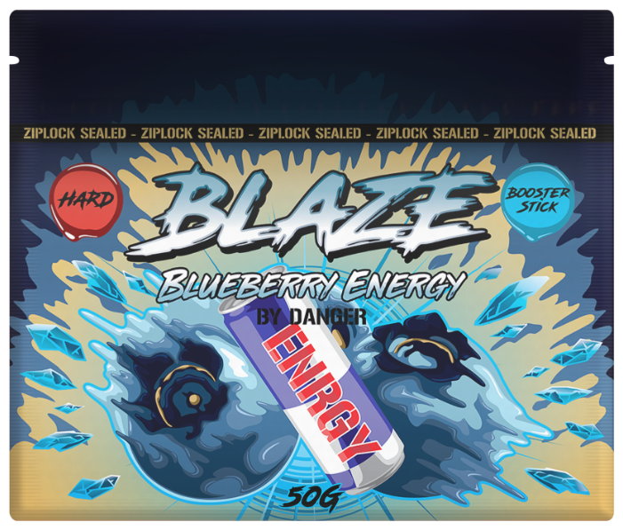 картинка Blaze - Blueberry energy 50 гр. от магазина BigSmoke