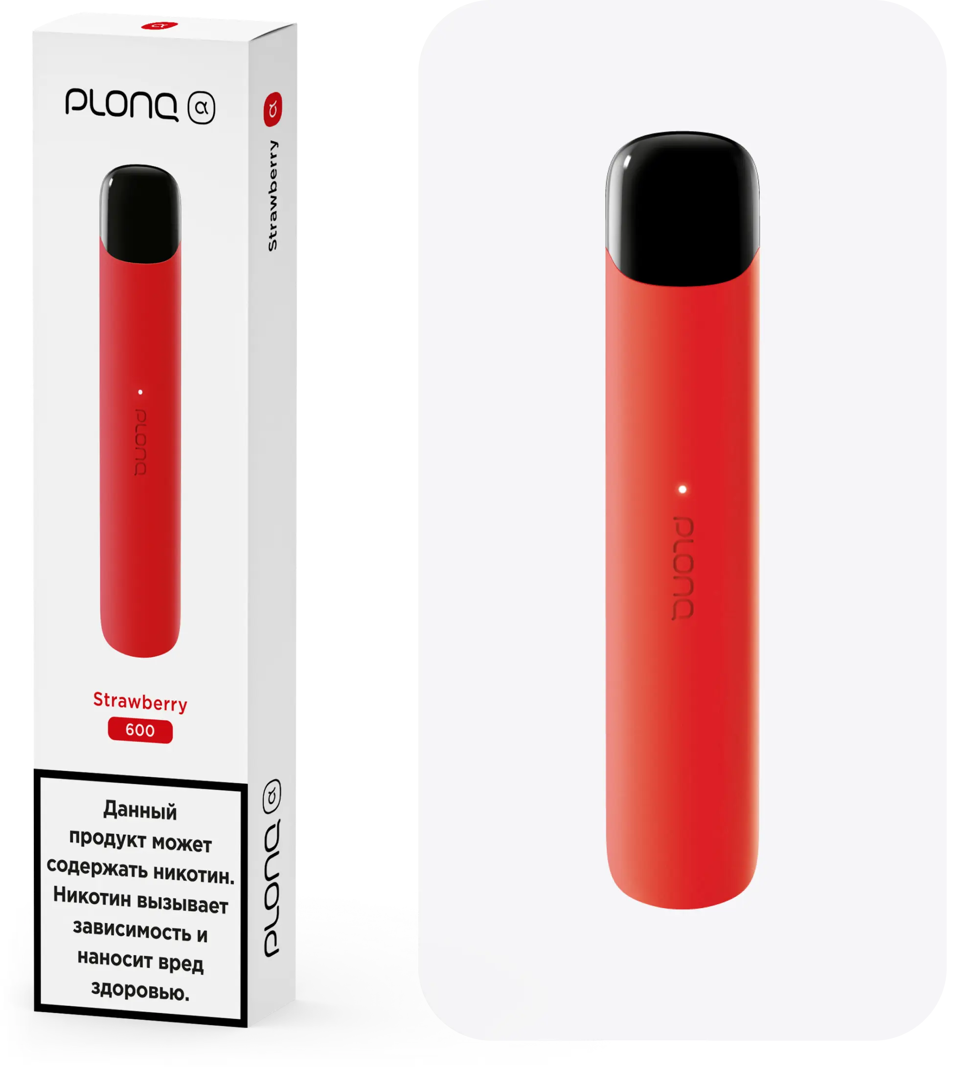 картинка PLONQ Alpha 600 - Клубника от магазина BigSmoke