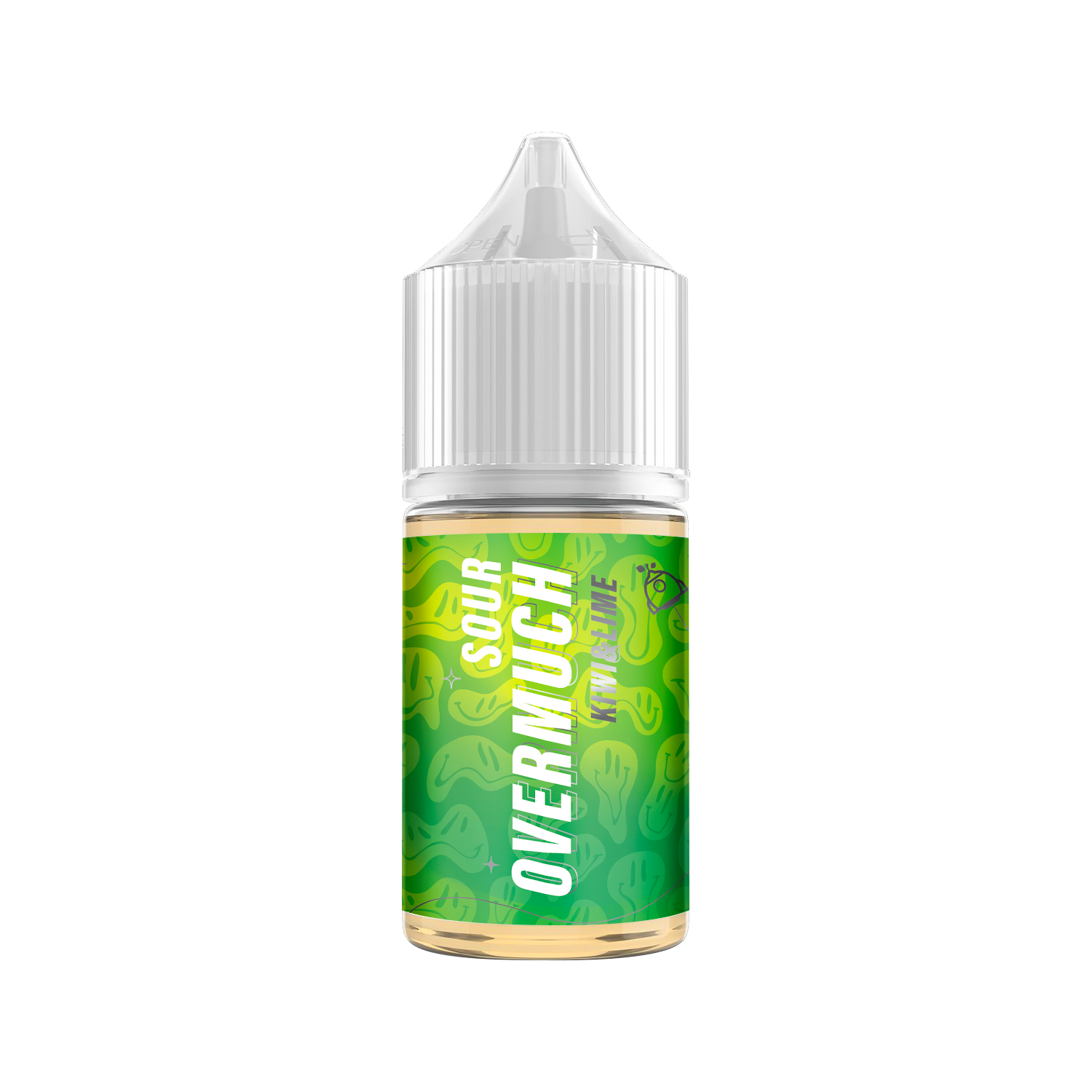 картинка Overmuch Sour Salt 30 мл. 20 мг. - Kiwi Lime от магазина BigSmoke