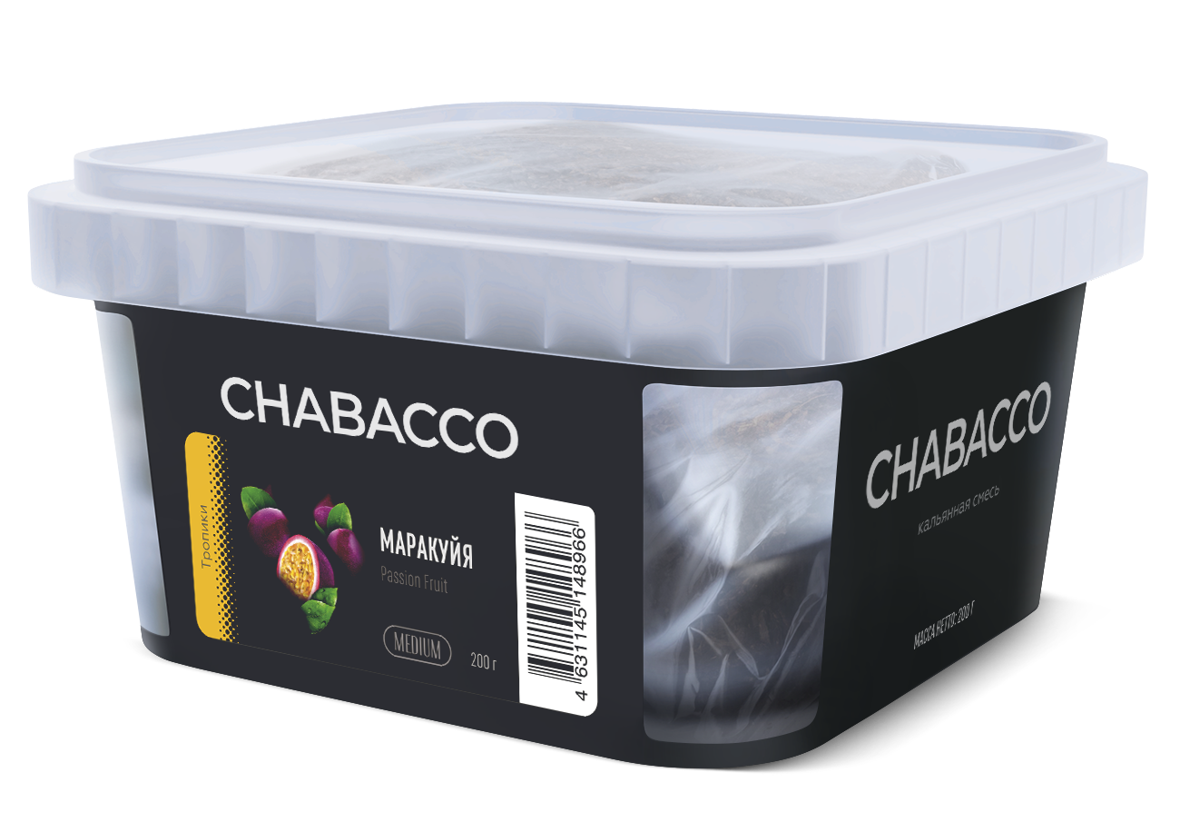 картинка Chabacco Medium - Passionfruit 200 гр. от магазина BigSmoke