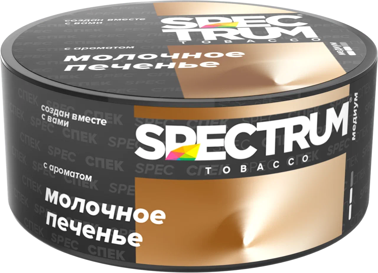 картинка Табак Spectrum Medium - Молочное Печенье 25 гр. от магазина BigSmoke