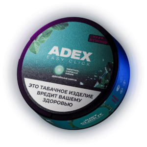 картинка Табак Жевательный ADEX Click Wide - Двойная Мята Ментол 9 гр. от магазина BigSmoke