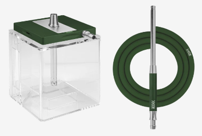 картинка Кальян HOOB - Atom British racing Green/Space Grey от магазина BigSmoke