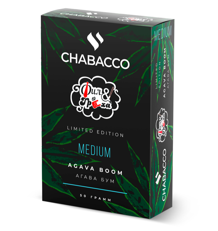 картинка Chabacco Medium - Agava boom 50 гр. от магазина BigSmoke