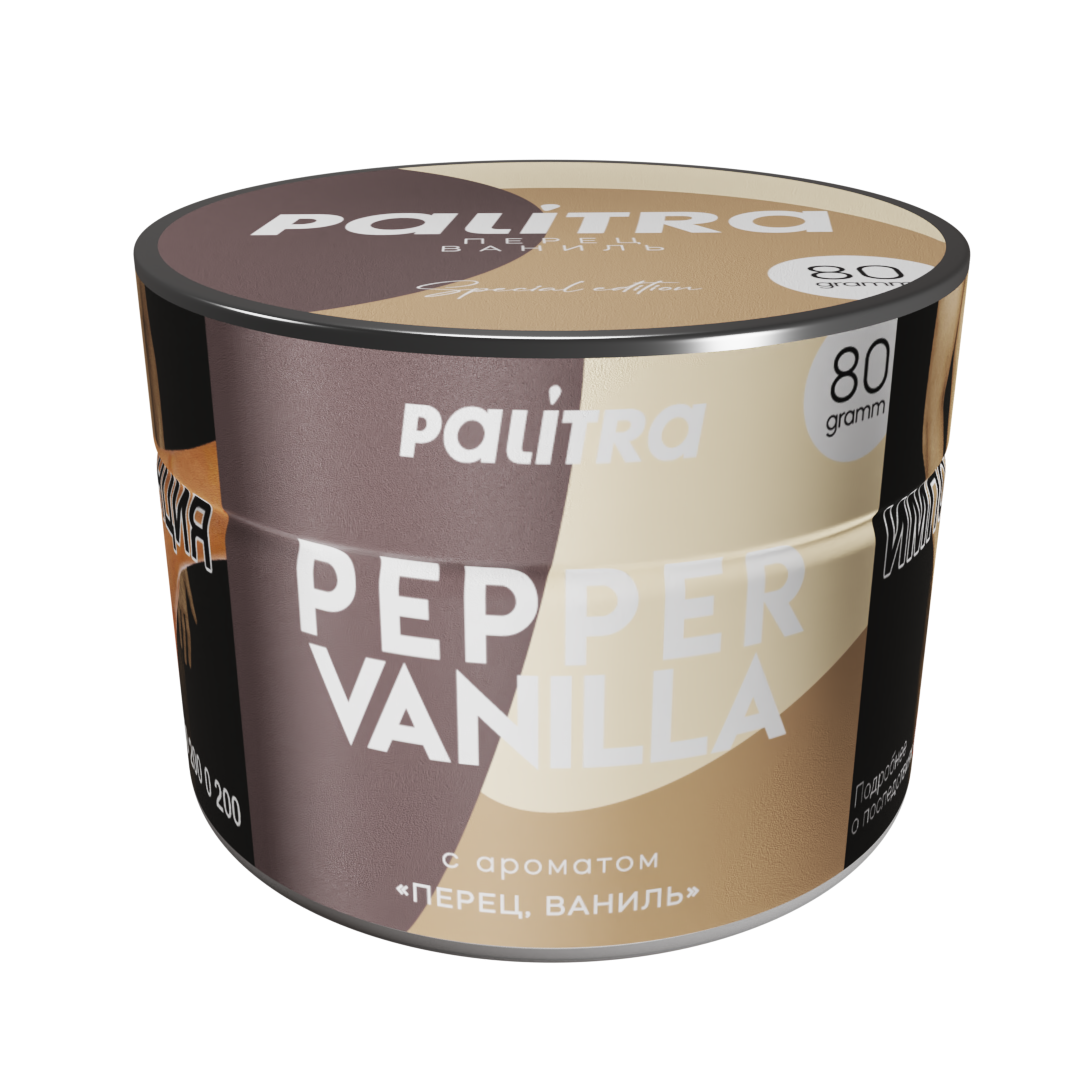 картинка Табак Palitra - Pepper Vanilla (Перец, Ваниль) 80 гр. от магазина BigSmoke
