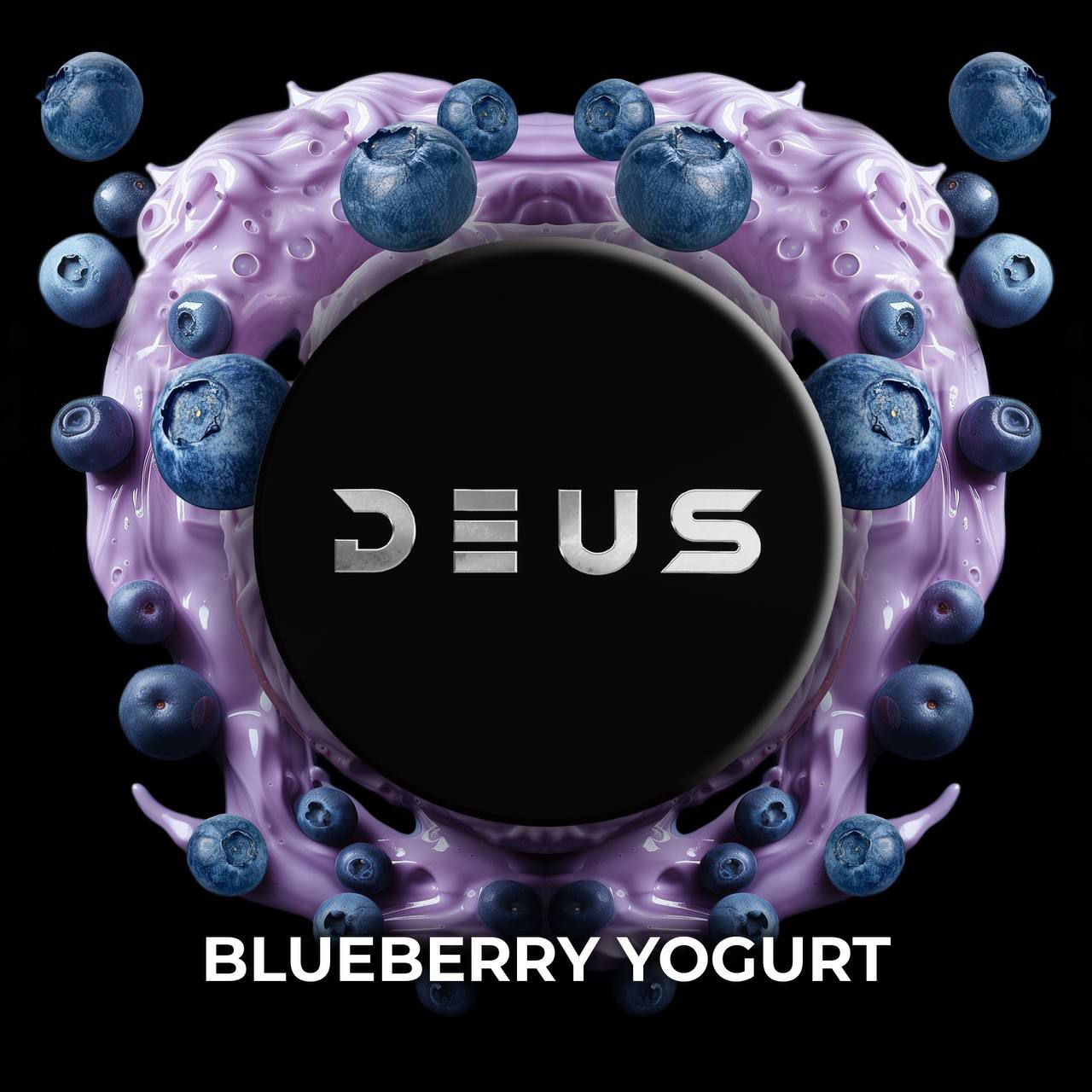 картинка Табак Deus - Blueberry Yogurt (Черничный йогурт) 250 гр. от магазина BigSmoke