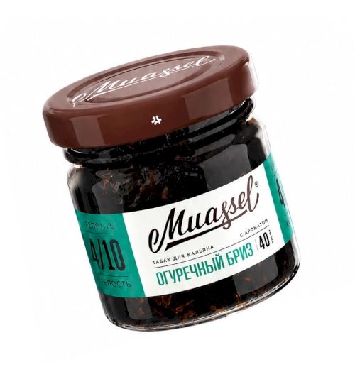 картинка Табак Muassel 4/10 - Огуречный Бриз 40гр. от магазина BigSmoke