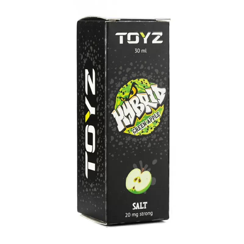 картинка Жидкость Toyz Hybrid Green apple 20 Strong мг/мл 30 мл от магазина BigSmoke
