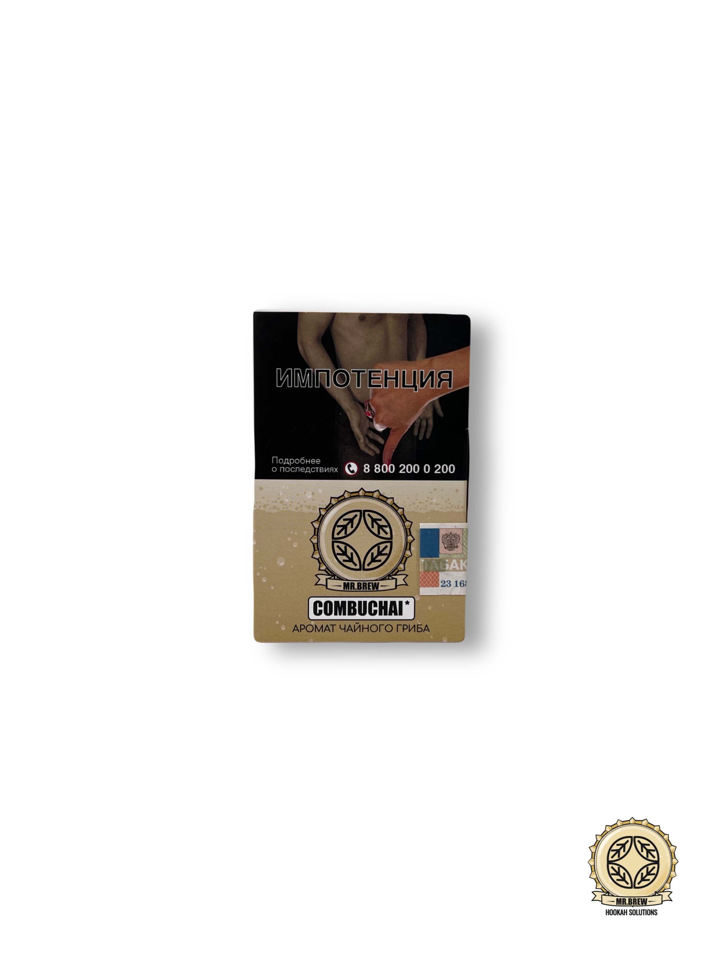 картинка Табак Mr.Brew - Combuchai (Аромат Чайного Гриба) 25 гр. от магазина BigSmoke