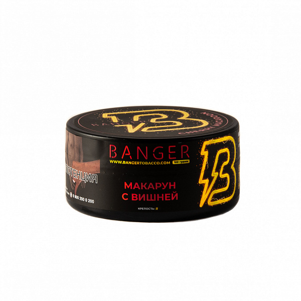 картинка Табак Banger – Cherry Macaroon 100 гр. от магазина BigSmoke