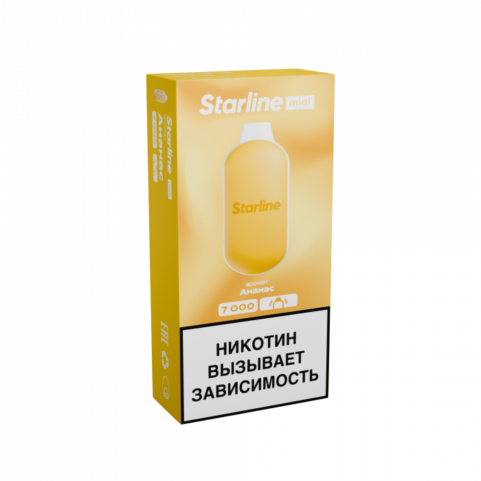 картинка Starline 7000 - Ананас от магазина BigSmoke