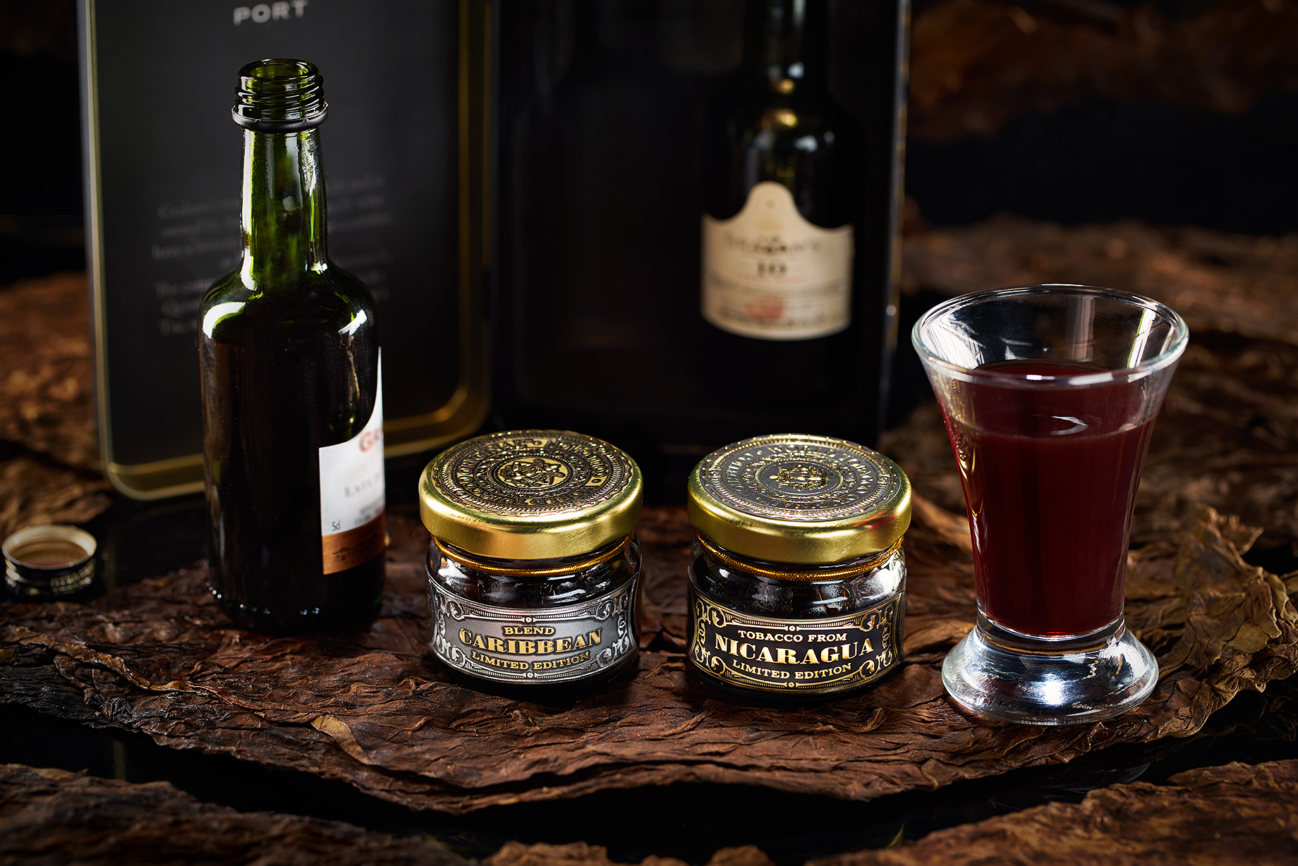 картинка Табак WTO Caribbean Blend – Порто 20 гр. от магазина BigSmoke