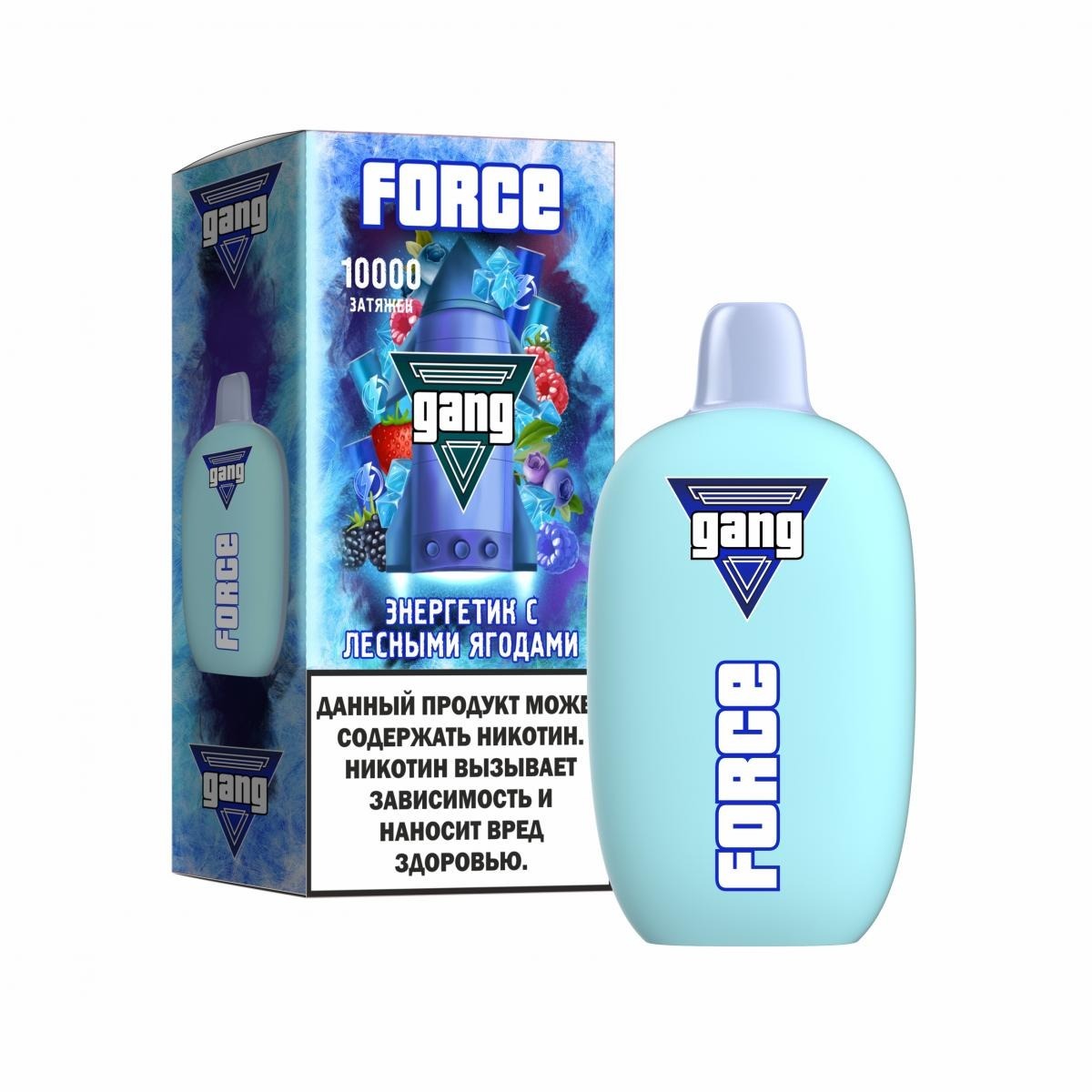 картинка Gang Force 10000 - Энергетик с Лесными Ягодами от магазина BigSmoke