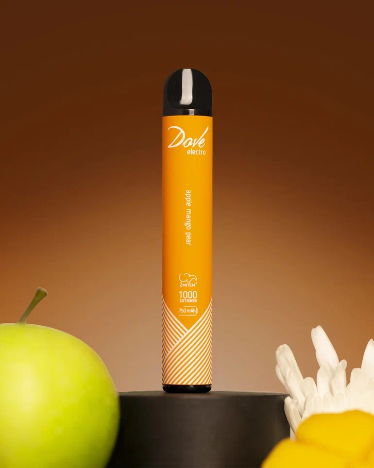 картинка Одноразовая электронка Dove - Apple Mango Pear 1000 затяжек от магазина BigSmoke
