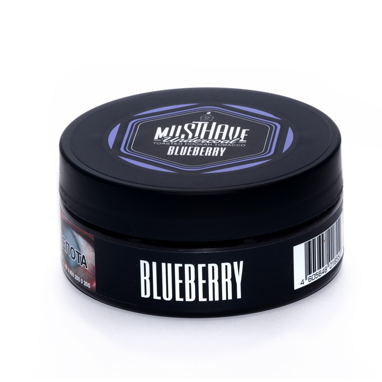 картинка Табак Must Have - Blueberry 125 гр. от магазина BigSmoke