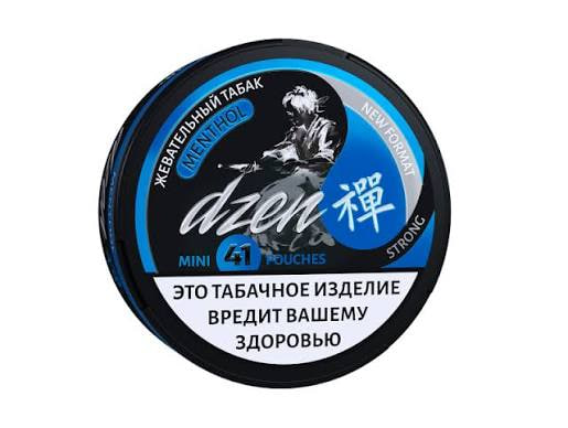 картинка Табак Жевательный DZEN Strong Mini - Menthol 9 гр. от магазина BigSmoke