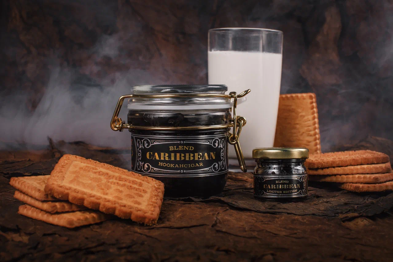 картинка Табак WTO Caribbean Blend – Молочное Печенье 20 гр. от магазина BigSmoke