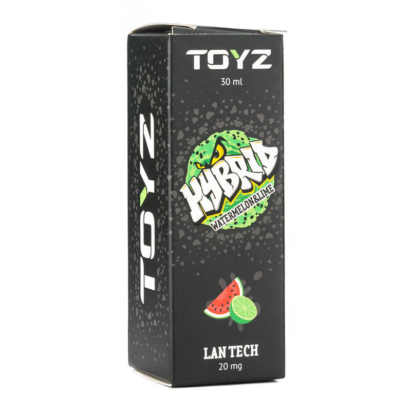 картинка Жидкость Toyz Hybrid Watermelon lime 20 Strong мг/мл 30 мл от магазина BigSmoke