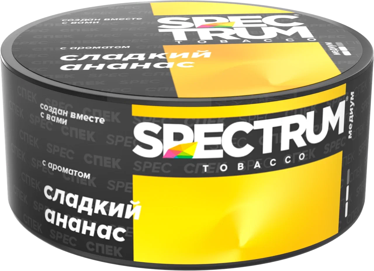 картинка Табак Spectrum Medium - Сладкий Ананас 25 гр. от магазина BigSmoke