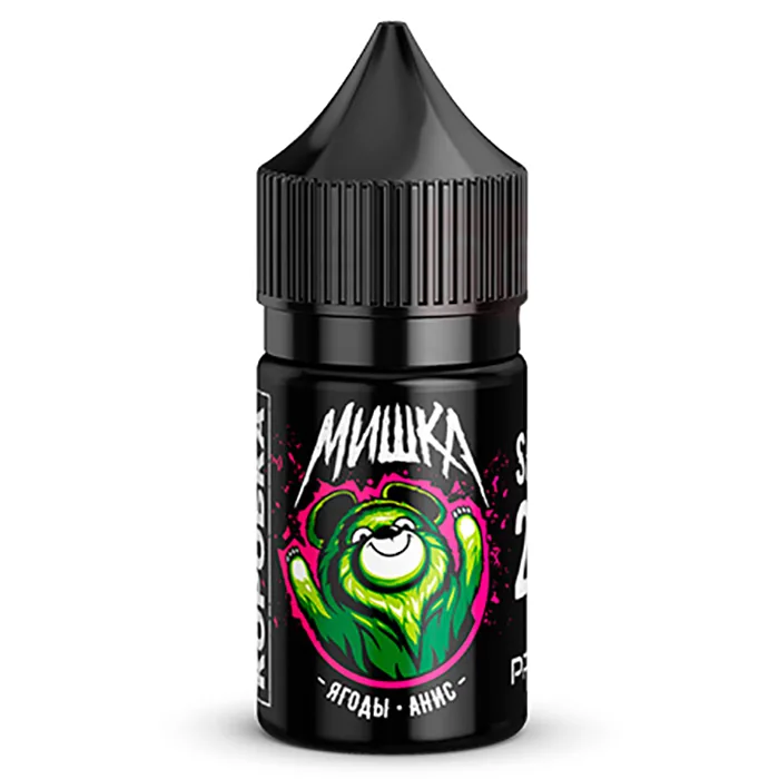 картинка Мишка 30 мл. 12 мг. - Ягоды Анис от магазина BigSmoke