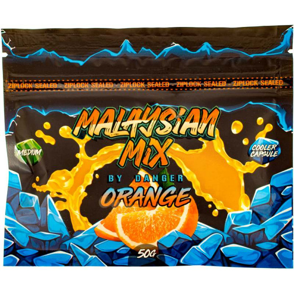 картинка Malaysian mix - Orange 50 гр. от магазина BigSmoke